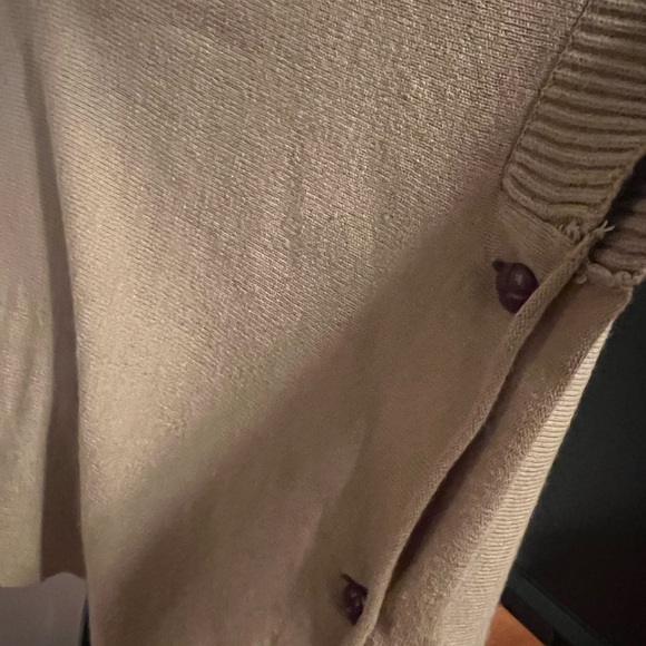 H&M Tan Oversized Sweater Poncho - Picture 2 of 5